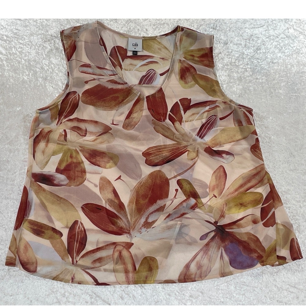 Cabi Fairy tail floral Top #4735, size MEDIUM, Fall 2024 - EUC - Picture 5 of 13